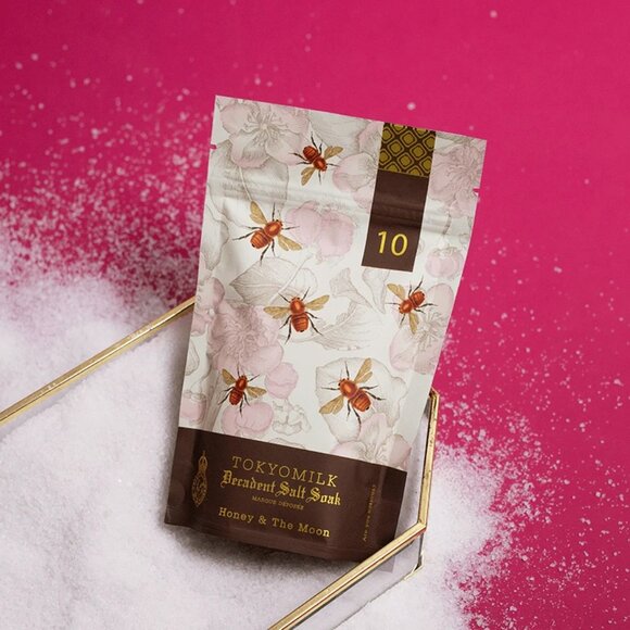 TOKYOMILK HONEY & THE MOON INDULGENT BATH SOAK & HANDCREME SET - Picture 2 of 5